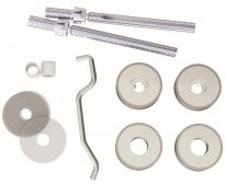 BBF1019SSS - Carlisle Brass Eurospec Back To Back Fixing Pack to suit 19mm Dia Pull Handle Satin Stainless Steel