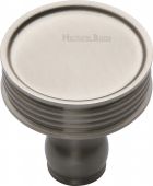 C4547-SN Heritage Brass Cabinet Knob Venetian Design 32mm Satin Nickel Finish