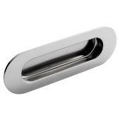 FPH1001BSS - Carlisle Brass Eurospec Oval Flush Pull 120mm x 41mm Polished Stainless Steel