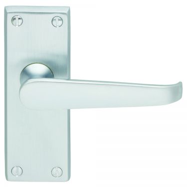 Click Here To Enlarge This Photo Of CBV31SC - Carlisle Brass Victorian Lever Latch Furniture (Contract Range) Satin Chrome