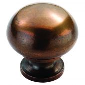 FTD1270ABR - Carlisle Brass Fingertip Design Solid Bronze Mushroom Knob 30mm Bronze