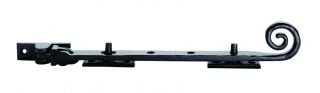 LF5541C - Carlisle Brass Ludlow Foundries Curly Tail Casement Stay 300mm Black Antique
