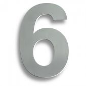 NUM10176/9SSS - Carlisle Brass Eurospec Numeral '6/9' (178mm) Concealed Pin Fix (Grade 316) Satin Stainless Steel