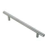 FTD410ASS - Carlisle Brass Fingertip Design 10mm Stainless Steel T-Bar Handle (96mm c/c) 146mm Satin Stainless Steel