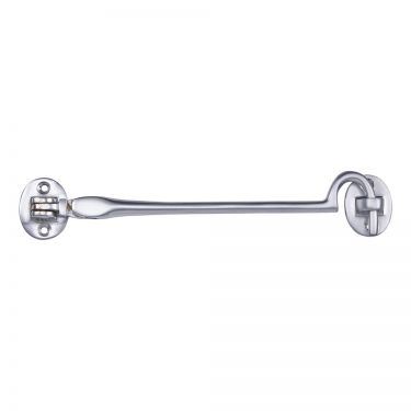 Click Here To Enlarge This Photo Of AA63SC - Carlisle Brass Heavyweight Cabin Hook (Silent Pattern) 202mm Satin Chrome
