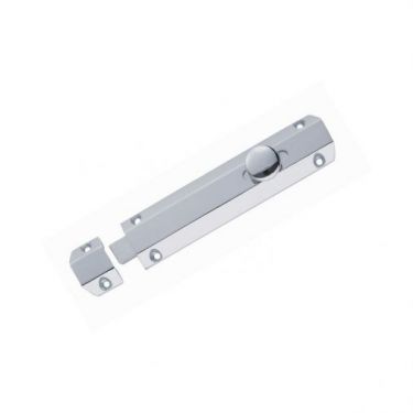Click Here To Enlarge This Photo Of AQ81SC - Carlisle Brass Flat Surface Bolt 102mm Satin Chrome
