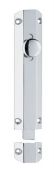 AQ81CP - Carlisle Brass Flat Surface Bolt 102mm Polished Chrome