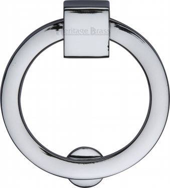 Click Here To Enlarge This Photo Of C6321-PC Heritage Brass Round Drop Pull Polished Chrome Finish