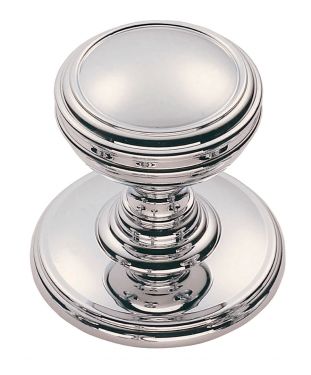 Click Here To Enlarge This Photo Of DK47DCP - Carlisle Brass Delamain Plain Knob 38mm Polished Chrome
