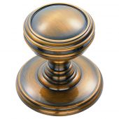DK47DFB - Carlisle Brass Delamain Plain Knob 38mm Florentine Bronze