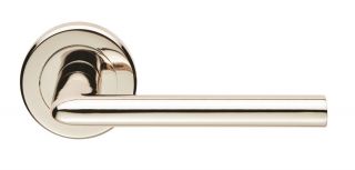 SZR010PN - Carlisle Brass Serozzetta 'Dieci' Lever on Rose Polished Nickel