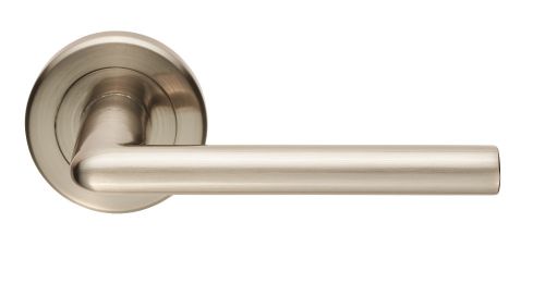 Click Here To Enlarge This Photo Of SZR010SN - Carlisle Brass Serozzetta 'Dieci' Lever on Rose Satin Nickel