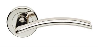 SZR030PN - Carlisle Brass Serozzetta 'Trenta' Lever on Rose Polished Nickel