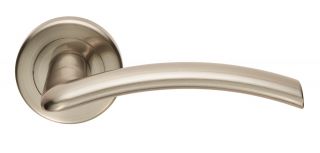 SZR030SN - Carlisle Brass Serozzetta 'Trenta' Lever on Rose Satin Nickel