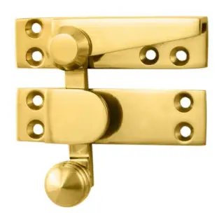 AQ39 - Carlisle Brass Architectural Quality Sash Fastener (Quadrant Arm) Polished Brass