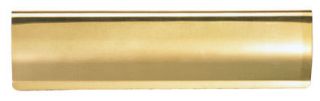 AA52 - Carlisle Brass Internal Letter Tidy Curved Pattern 300mm x 95mm Polished Brass