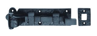 LF5563B - Carlisle Brass Ludlow Foundries Cranked Door Bolt 152mm Antique Black