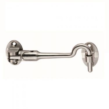 Click Here To Enlarge This Photo Of CAB1100BSS - Carlisle Brass Eurospec Silent Pattern Cabin Hook 100mm (G316) Bright Stainless Steel