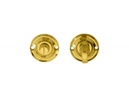 Click Here To Enlarge This Photo Of DK13 - Carlisle Brass Delamain Small Turn & Release (Face Fix) Polished Brass