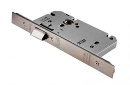 DLS0060LSSS/R - Carlisle Brass Eurospec Din Latch 60mm (Radius) Satin Stainless Steel