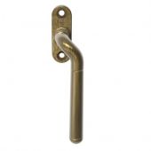 V1008RHFB - Carlisle Brass Cranked Locking Espag. Handle (Right Hand) Florentine Bronze