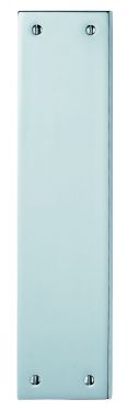 Click Here To Enlarge This Photo Of M39CP - Carlisle Brass Victorian Finger Plate 305mm x 70mm Polished Chrome
