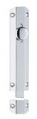 AQ82CP - Carlisle Brass Flat Surface Bolt 150mm Polished Chrome