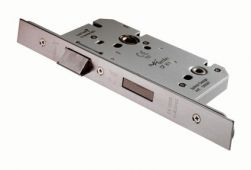 DLS7860WCSSS - Carlisle Brass Eurospec Din Bathroom Lock 60mm (78mm c/c) Satin Stainless Steel