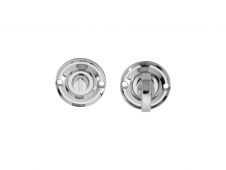 DK13CP - Carlisle Brass Delamain Small Turn & Release (Face Fix) Polished Chrome