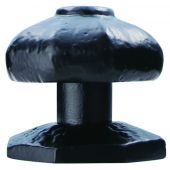 LF5550 - Carlisle Brass Ludlow Foundries Octagon Centre Door Knob 63mm Black Antique
