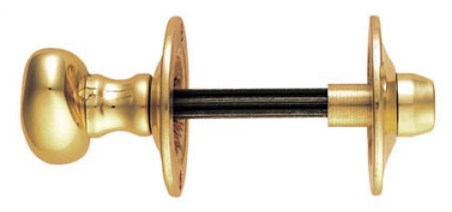 Click Here To Enlarge This Photo Of AA32 - Carlisle Brass Thumbturn & Release to suit Rackbolt (Oval) Spline Spindle Polished Brass