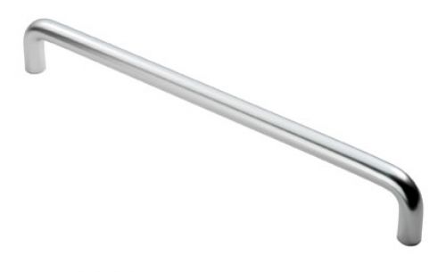 Click Here To Enlarge This Photo Of PFD9450SAA - Carlisle Brass Eurospec 450mm x 22mm 'D' Pull Handle - Satin Anodised Aluminium