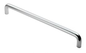 PFD9450SAA - Carlisle Brass Eurospec 450mm x 22mm 'D' Pull Handle - Satin Anodised Aluminium