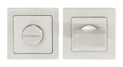 Click Here To Enlarge This Photo Of SST1415SSS - Carlisle Brass Eurospec Square Thumbturn & Release on 52 x 8mm Square Rose Satin Stainless Steel