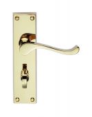 CBS54WC - Carlisle Brass Victorian Scroll Lever Bathroom Furniture (Contract Range) Polished Brass