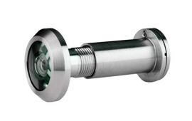 SWE1000SSS - Carlisle Brass Eurospec Door Viewer 180 Deg with Crystal Lens (G304) Satin Stainless Steel
