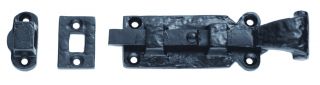 LF5530C - Carlisle Brass Ludlow Foundries Straight Door Bolt 195mm Antique Black