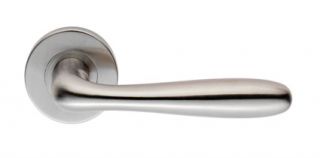 CSL1127SSS - Carlisle Brass Eurospec 'Peninsula' Designer Lever on Sprung Rose (G304) Satin Stainless Steel