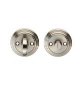 DK12SN - Carlisle Brass Delamain Large Turn & Release  (Face Fix) Satin Nickel