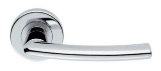 SZC020CP - Carlisle Brass Serozzetta 'Dos' Lever on Round Rose Polished Chrome