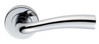 SZC050CP - Carlisle Brass Serozzetta 'Cinco' Lever on Round Rose Polished Chrome