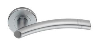 SZC340SC - Carlisle Brass Serozzetta 'Cuarenta' Lever on Round Rose Satin Chrome