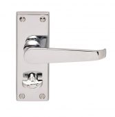 CBV31WCCP - Carlisle Brass Victorian Lever Privacy Furniture (Contract Range) Polished Chrome