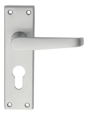Click Here To Enlarge This Photo Of M30YSC - Carlisle Brass Victorian Lever Lock Euro Profile Furniture &lpar;47&period;5mm c&sol;c&rpar; Satin Chrome