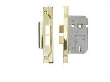 LSE5225EB/REB - Carlisle Brass Eurospec 2 Lever Rebatded Sashlock (Economy) Electro Brass