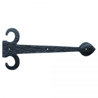 Click Here To Enlarge This Photo Of LF5121 - Carlisle Brass Ludlow Foundries Sword Hinge Front 305mm Black Antique