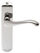 SZM132CP - Carlisle Brass Serozzetta Lever Latch Furniture Polished Chrome