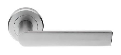 Click Here To Enlarge This Photo Of SZM210SC - Carlisle Brass Serozzetta 'Edge' Lever on Screw on Rose Satin Chrome