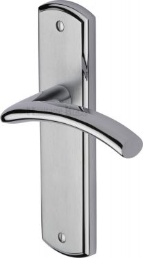 Click Here To Enlarge This Photo Of CEN1010-AP Heritage Brass Door Handle Lever Latch Centaur Design Apollo Finish