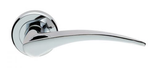 Click Here To Enlarge This Photo Of ZIN3112PC - Carlisle Brass Serozzetta 'Olivier' Lever on Round Rose Polished Chrome